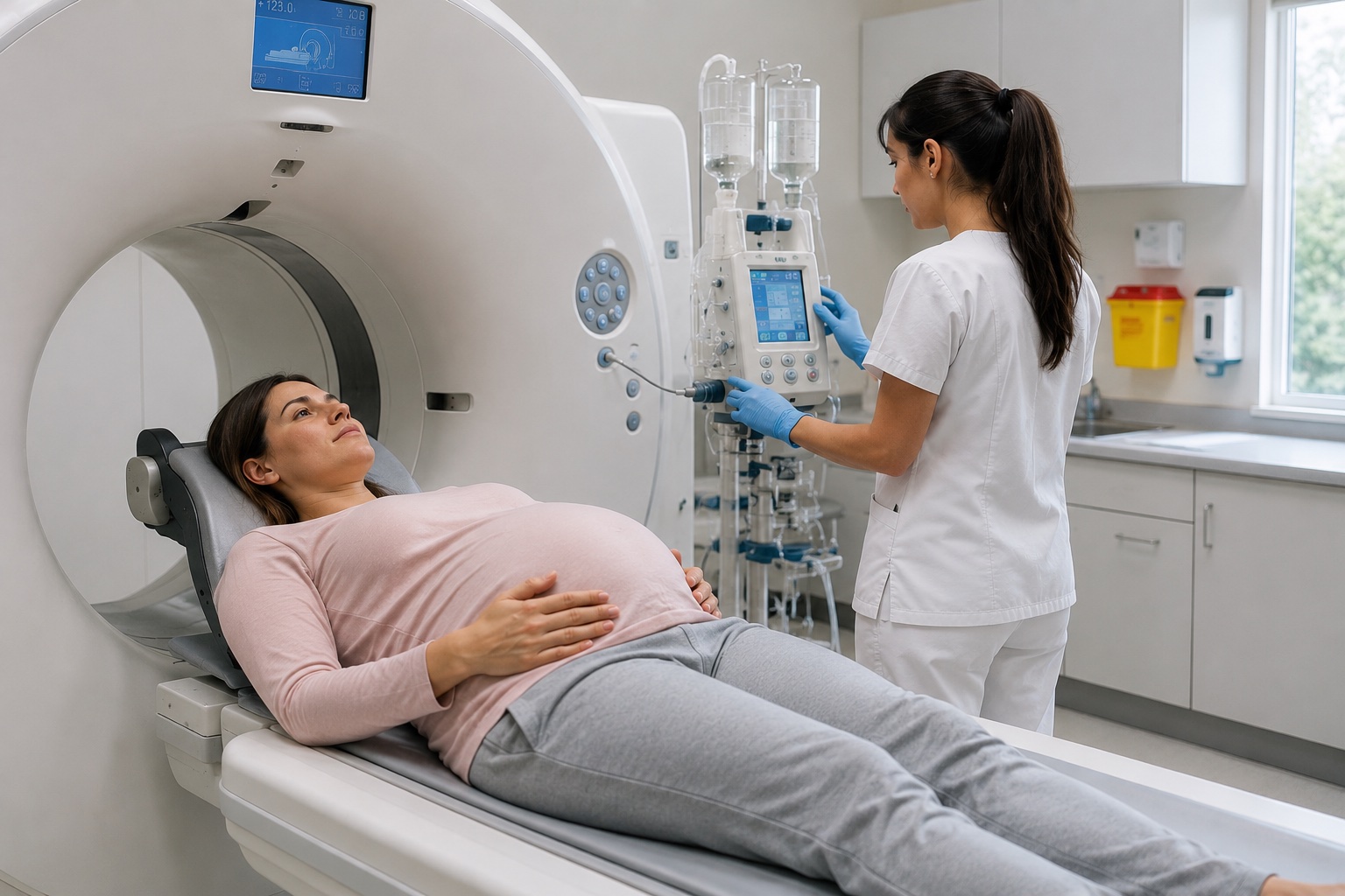 Scanner injecté pendant la grossesse – IMCSM