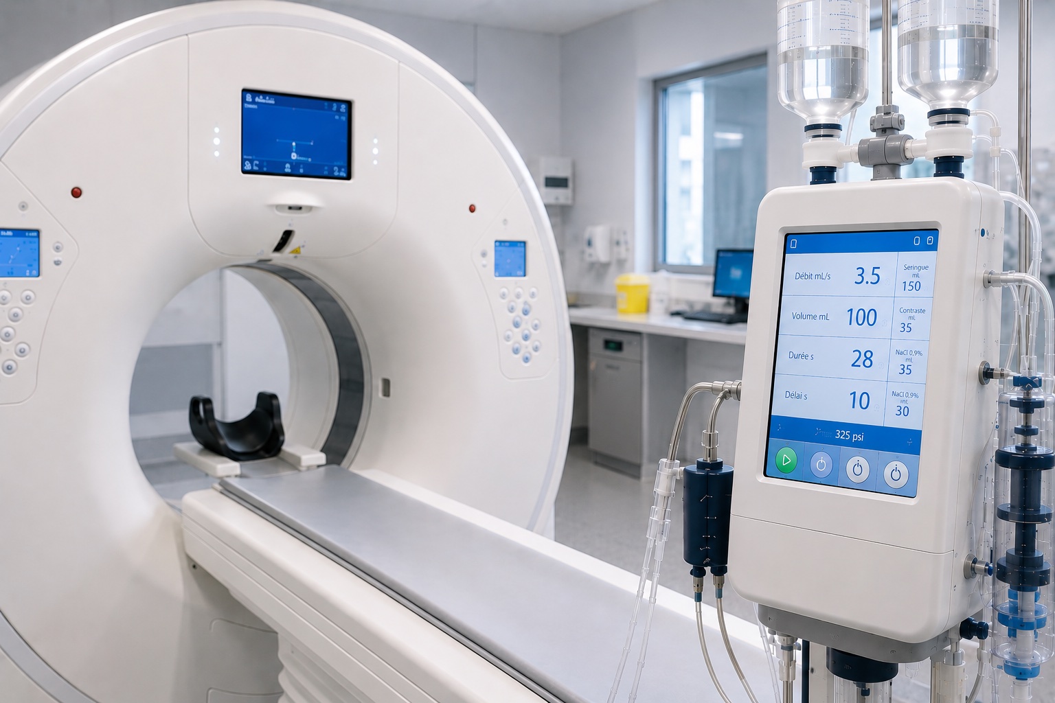 Scanner avec injection de produit de contraste – IMCSM